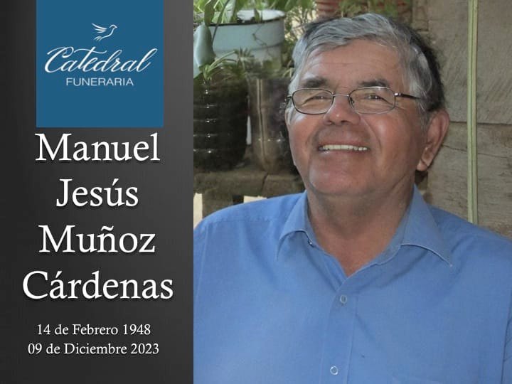 En este momento estás viendo Manuel Jesus Muñoz Cardenas